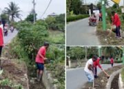 Pemdes Jampul Perbaungan Selenggarakan Gotroy Jum’at Bersih