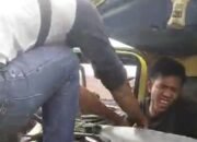 Tragis Supir Colt Diesel Terjepit Usai Tabrak Belakang Truck di Indrapura