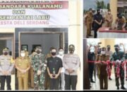 Mapolsek Pantai Labu dan Polsek Bandara Kuala Namu Diresmikan Kapolresta Deli Serdang