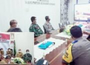 Bupati Dan Wabup Sergai Ikuti Rakor Kepala Daerah Secara Virtual Dengan Presiden RI 