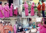 Ketua PAC PP 59 Bandar Khalifah Sergai Sambut Kedatangan Tim Bhayangkari Polres Tebing Tinggi