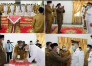 Bupati Sergai Sampaikan 5 Pesan Saat  Melantik 54 Pejabat Administrator