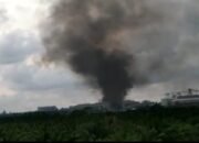 Warga Kuala Indah Terancam Sesak Napas, Asap Hitam Pekat di Duga PT Inalum Sengaja Bakar Sampah