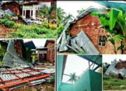 Angin Puting Beliung Terjang Tiga Rumah Warga Di Kecamataan Tanjung Beringin Sergai