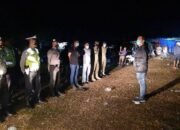 Sempat Viral di Medsos, Akhirnya Pasar Malam Sei Bejangkar di Bubarkan Polres Batu Bara