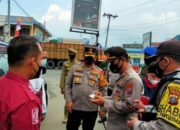 Kapolres Batu Bara Cek Sarana dan Prasarana Pengawas Pos, Pengendara Tidak Miliki  SIKM, Putar Balik