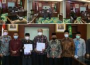 Sekjen RI Dan Walkot Tebing Tinggi Tanda Tangani Serah Terima Aset Daerah, Agar UINSU Memanfaatkan Untuk Kepentingan  Pendidikan Masyarakat