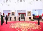 Presiden Jokowi Lantik Ganip Warsito sebagai Kepala BNPB