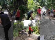 Tim Peduli Desa Hilifalago Dan Hilifalago Raya Gelar Bakti Sosial Untuk Kepentingan Umum