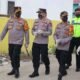 Kapolres Batu Bara dan Kapolsek Lima Puluh Pantau Posko PPKM di Kelurahan Lima Puluh