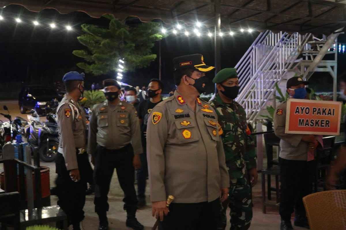Polres Batu Bara Ops Yustisi Tutup Cafe dan tempat Karaoke