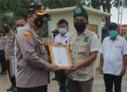 KSJ Kecamatan Air Putih Terima Penghargaan Dari Kapolres Batu Bara
