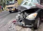 Tragis ! Pecah Ban Mobil Dinas Milik Pemkab Batu Bara Tabrak Avanza Warga Medan Denai Tewas