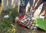 Usai Mengantar Teman, Khairil Anwar Warga Desa Pulau Sejuk Tew4s di Sambar Kereta Api