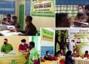 Camat Perbaungan Dan Tim Monitoring Penggunaan APBDes Tahun 2021 di Tiga Desa