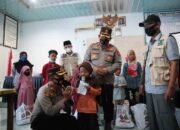 Lagi, Kapolres Batu Bara Salurkan Bantuan Kapoldasu Santuni Anak Yatim dan Duafa