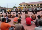 Ratusan Preman Seperti Ayam Sayur di Tangkap Polres Batu Bara