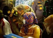 Dalam rangka Hari Bhayangkara ke 75 Kapoldasu Pangdam I/BB Tinjau Vaksinasi Massal di Kabupaten Batu Bara