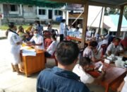 UPTD Puskesmas Kecamatan Onolalu Melaksanakan Kegiatan Posbindu Penyakit Tidak Menular di Balai Desa Hilifalago