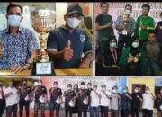 Raih 5 Emas 2 Perak Dan 1 Perunggu PABSI Sergai Juara Umum Pada Kejurda Sumut 2021