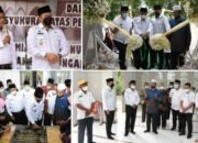 Bupati Sergai Resmikan Masjid Dan Pembangunan Jalan Di Desa Lidah Tanah