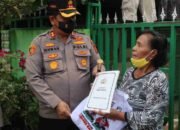 Sambut HUT ke 75 Bhayangkara Kapolres Batu Bara Anjangsana Kepada warakauri