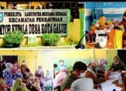 Pemdes Kota Galuh Selenggarakan Vaksinasi Tahap Dua Di Kantor Desa