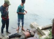 Sesosok Mayat Pria Mengapung di Aliran sungai Deli