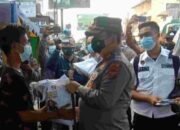 Jelang Idul Adha Kapolres Berbagi Sembako Kepada Para Pedagang
