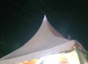 Pesta Hajatan Nikah Gagal, Teratak di Police Line, Saat Pasang Teratak I Orang Tewas