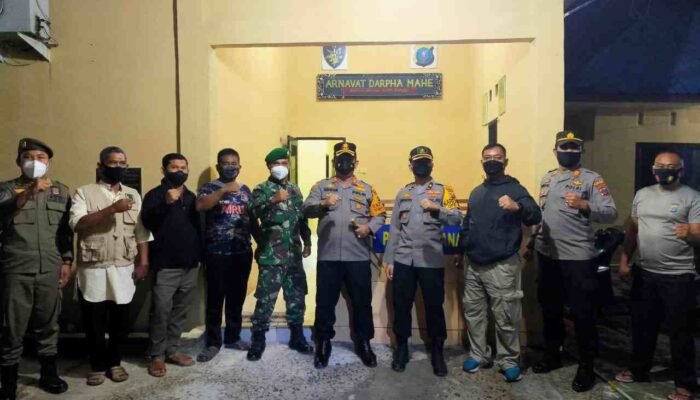 TNI – Polri Patroli Gabungan Skala Besar di Wilkum Batu Bara