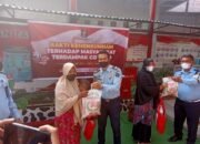 Rutan Kelas I Labuhan Deli Berbagi 40 paket sembako, Laksanakan Bhakti Kemenkumham Terhadap Masyarakat terkena dampak covid 19