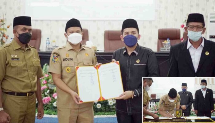 Ranperda RPJMD 2021-2026 Sergai  Dan HET Gabah Menjadi Perda Telah Disetujui DPRD 