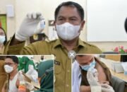 Untuk Pertama Kalinya Pemkab Sergai Laksanakan Vaksinasi Booster Covid-19 Dengan Moderma