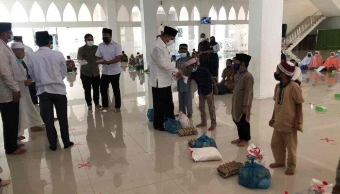 Kegiatan Penyambutan Muharram 1443 H Yang di Laksanakan di Mesjid Agung Tebing Tinggi