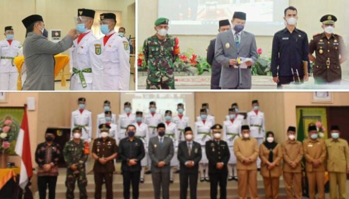 13 Anggota Paskibra Di Kukuhkan Oleh Wabup Sergai