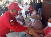DPC PSI Belawan Rutin Bagikan ratusan Rice Box dan Masker Kepada Masyarakat
