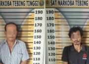 Dua Pria Pemilik Sabu Serta Uang Tunai Disikat Tim Sat Narkoba Tebing Tinggi