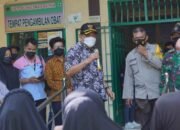 Wali Kota Tebing Tinggi Ir Umar Junaidi SH. MH Pantau Vaksinasi Bagi Pelajar dan Mahasiswa di Puskesmas Satria