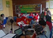 Kegiatan Monitoring Pelaksanaan Vaksinasi Covid – 19 Tahap II Bagi Lansia dan Masyarakat