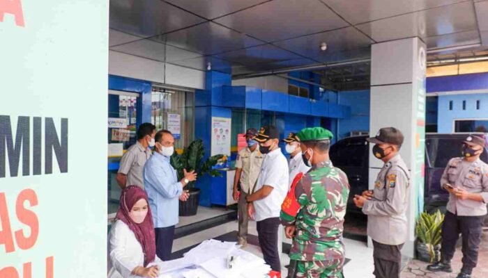 Cegah Kluster Perkantoran, Tim Sosialisai Satgas Covid-19 Tebing Tinggi Kunjungi Perkantoran di Kota Tebing Tinggi