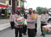 Sebagai Motivasi Kapolres Kembali Berikan Bingkisan Kepada Bhabinkamtibmas dan PHL
