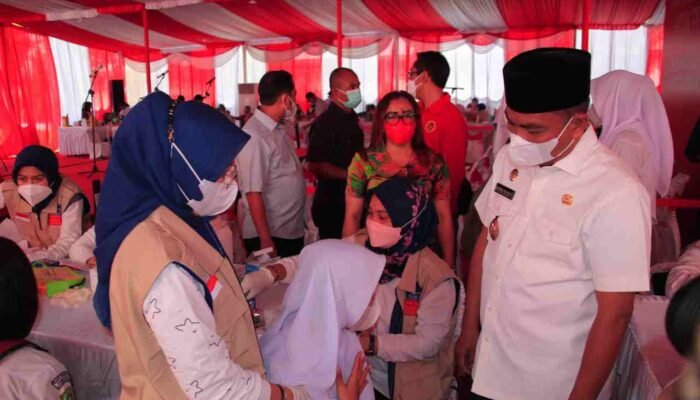 Pemkab Gelar Vaksinasi Pelajar, Bupati Sergai: “Vaksinasi Adalah Ikhtiar Hadapi Pandemi”