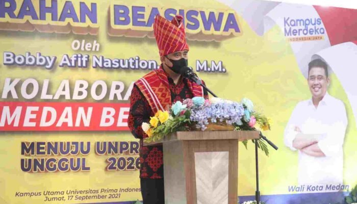 Bobby Nasution Dinobatkan sebagai Tokoh Peduli Pendidikan