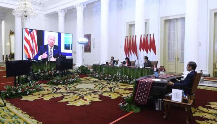 Presiden Jokowi Hadiri Pertemuan MEF 2021 secara Virtual