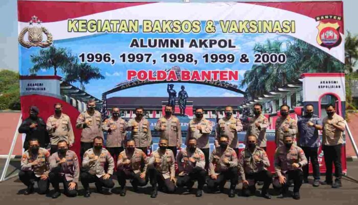 Kapolda Banten : Saya Bangga, Alumni Akpol Angkatan 1996 Hingga 2000 di Banten Kompak
