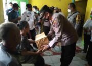 Kapolsek Indrapura Bersama Camat Sei Suka Bantu Warga Penderita Stroke dan Kista Akut