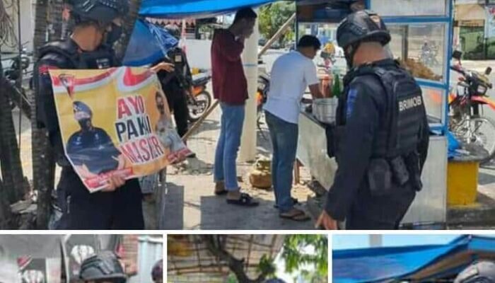 Kasus Konfirmasi Covid 19 Melandai, Brimob Bone Tetap Laksanakan Patroli KRYD, Ini Tujuannya