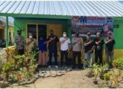 Kapolres Pangkal Pinang Resmikan “Bedah Rumah”, Program Sosial dari Media Purna Polri