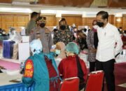 Polri Bersinergi dengan BEM dan OKP Gelar Vaksinasi Merdeka se-Indonesia